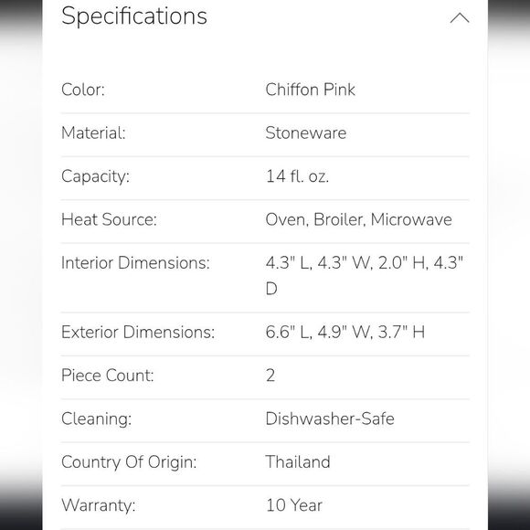 Le Creuset Mini Round Cocotte- Chiffon Pink - Picture 5 of 9